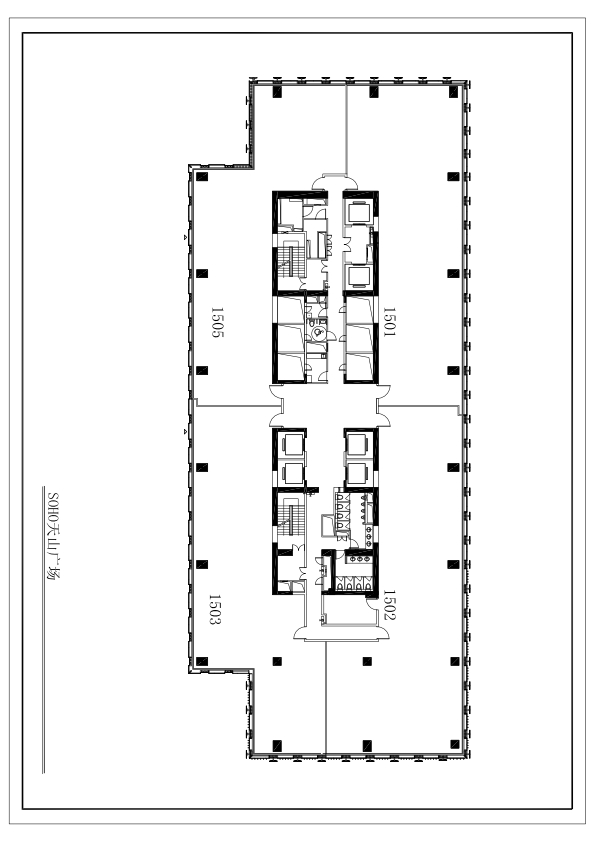 soho天山廣場 辦公 1幢421號 015層 t1-1502